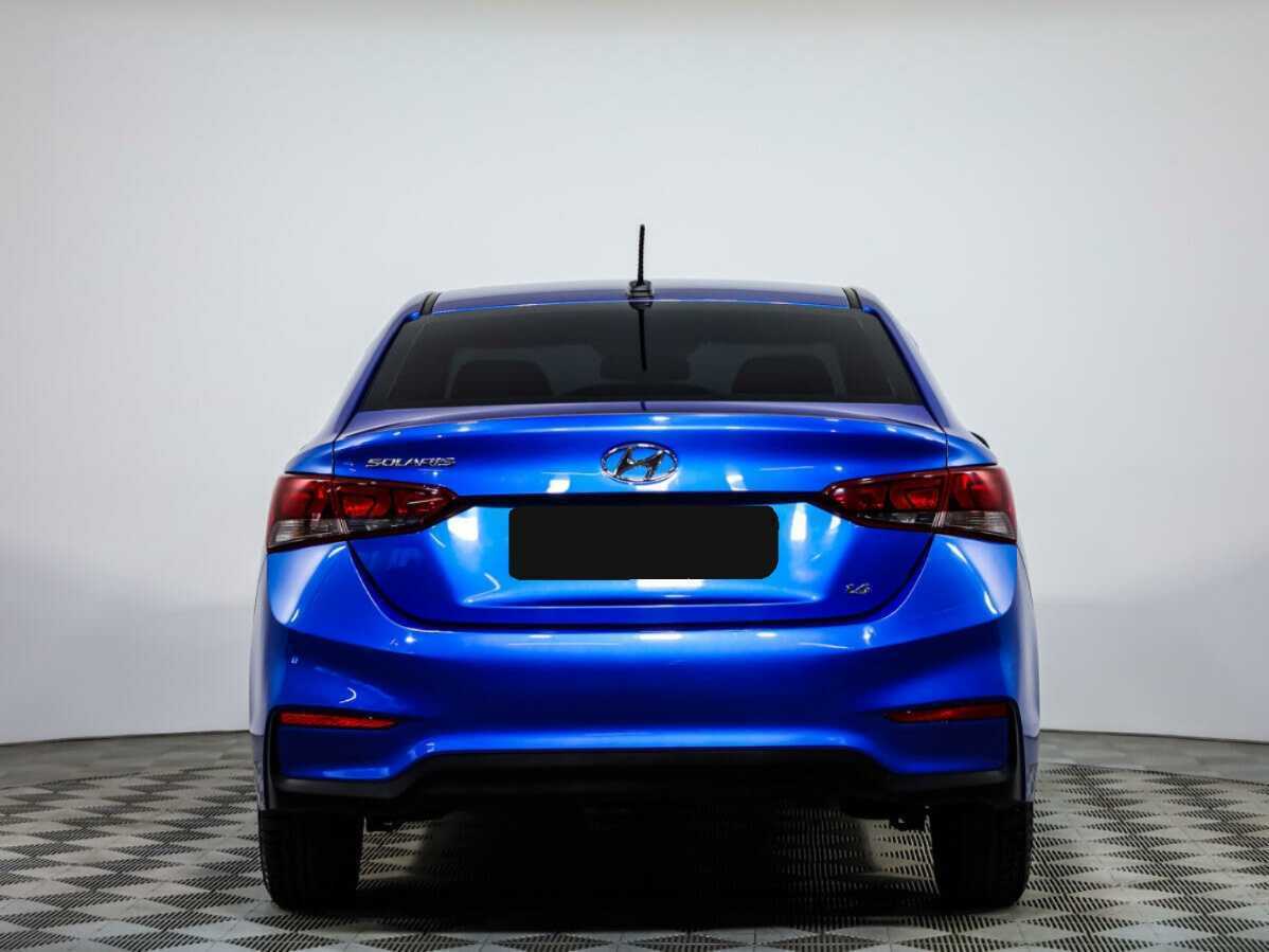 Hyundai Solaris б/у, 2019, Механическая. Фото: #4