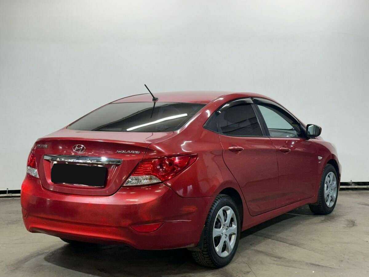 Hyundai Solaris б/у, 2013, Механическая. Фото: #4