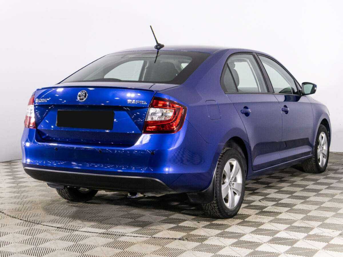 Skoda Rapid б/у, 2017, Роботизированная. Фото: #4