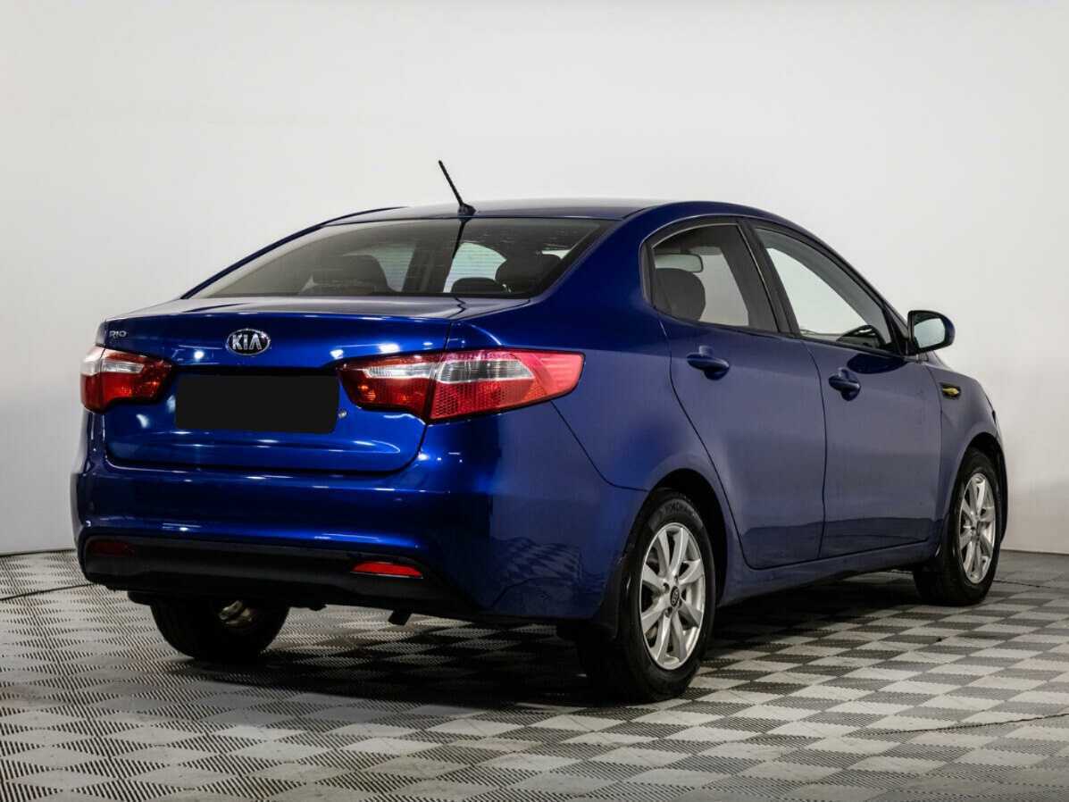 Kia Rio б/у, 2013, Механическая. Фото: #3