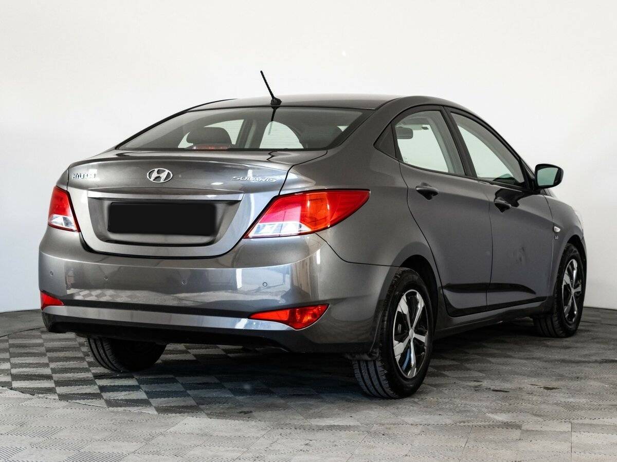 Hyundai Solaris б/у, 2015, Механическая. Фото: #3