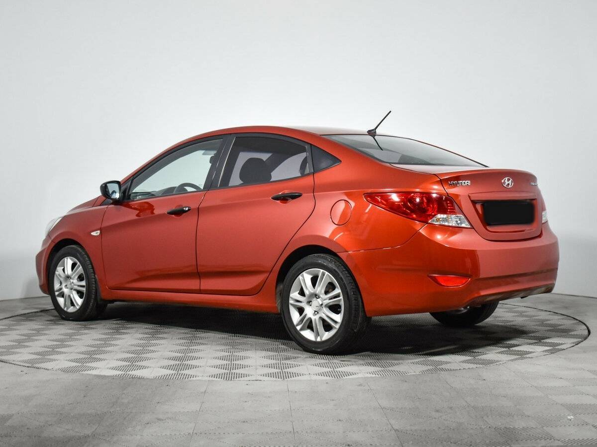 Hyundai Solaris б/у, 2012, Автоматическая. Фото: #6