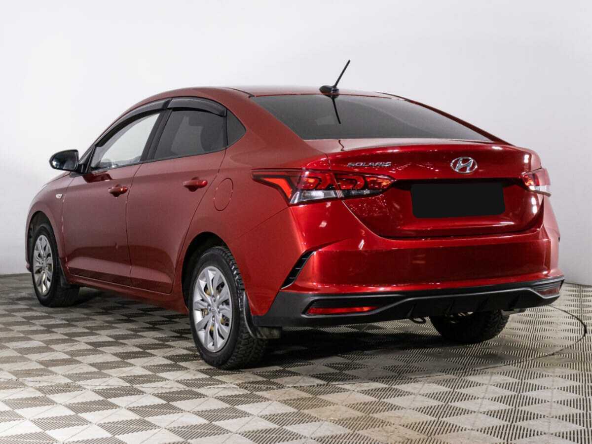 Hyundai Solaris б/у, 2021, Автоматическая. Фото: #6