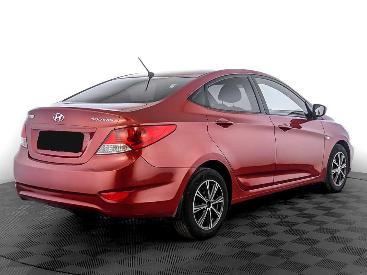 Hyundai Solaris б/у, 2012, Механическая. Фото: #4