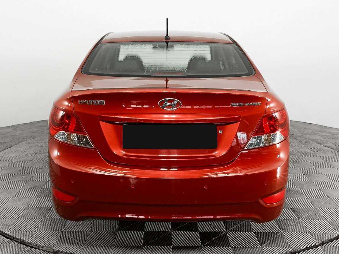 Hyundai Solaris б/у, 2012, Механическая. Фото: #4