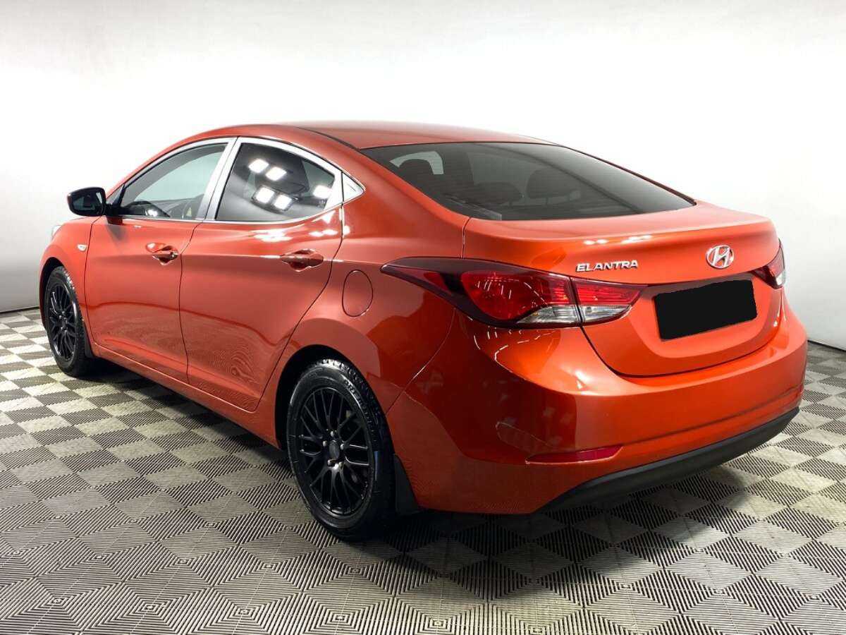 Hyundai Elantra б/у, 2015, Автоматическая. Фото: #4