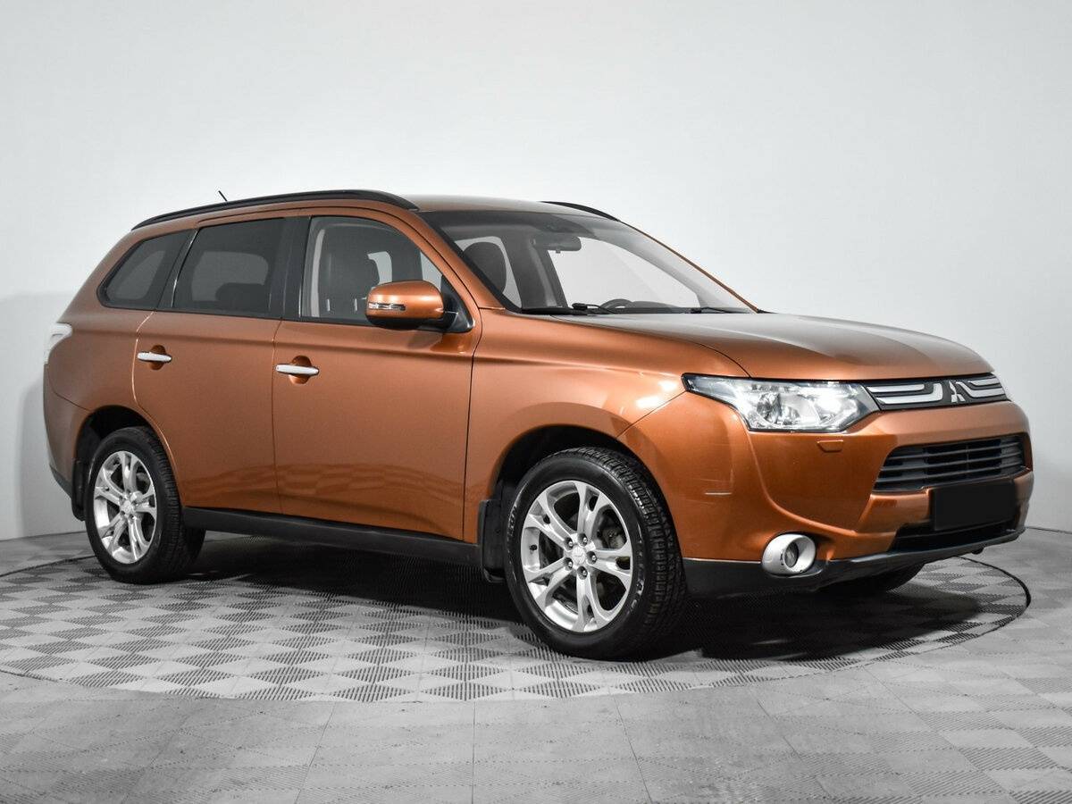 Mitsubishi Outlander б/у, 2012, Вариатор. Фото: #2