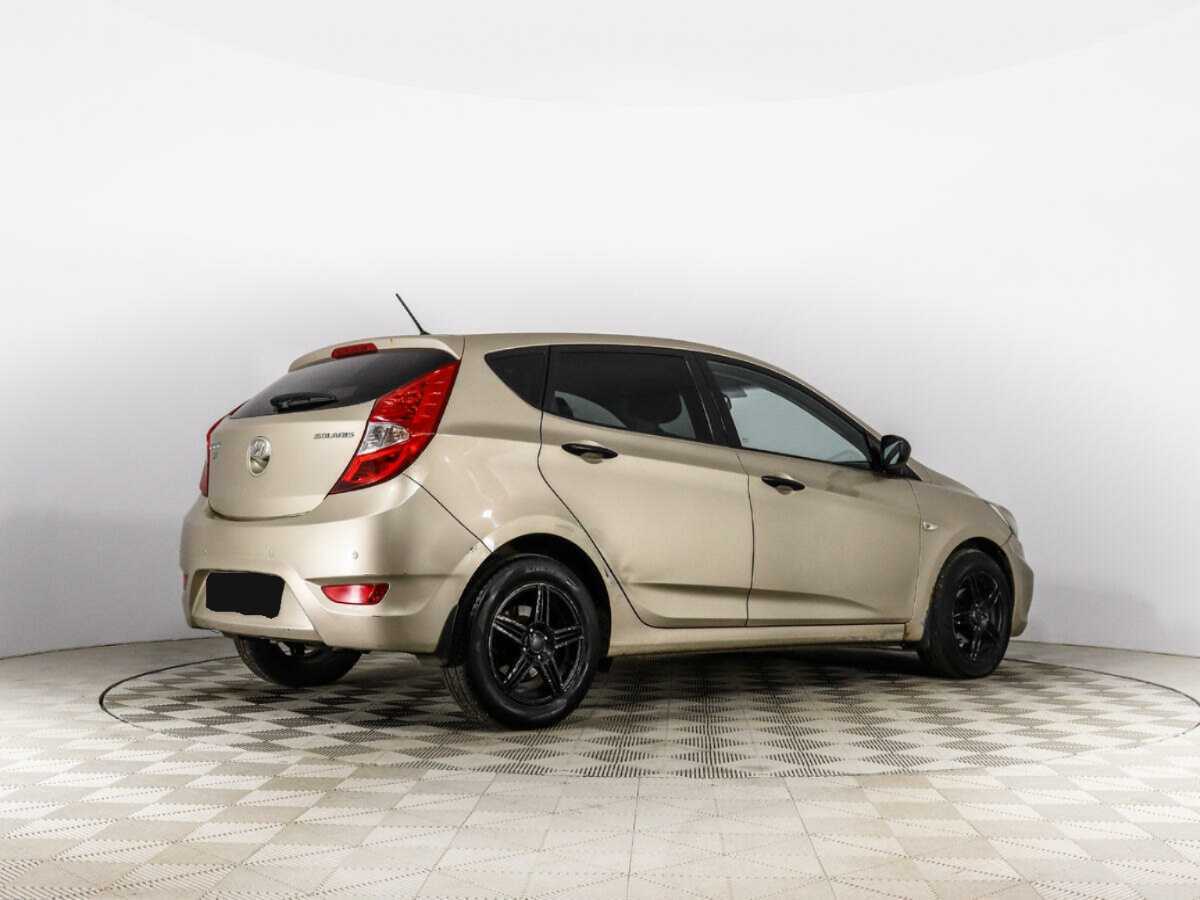 Hyundai Solaris б/у, 2013, Автоматическая. Фото: #4