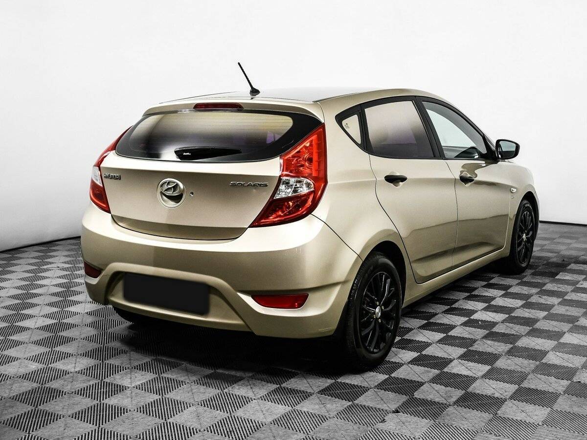 Hyundai Solaris б/у, 2012, Автоматическая. Фото: #4