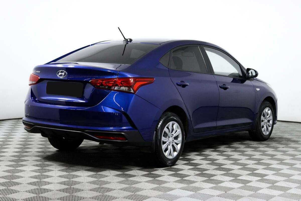 Hyundai Solaris б/у, 2021, Автоматическая. Фото: #4