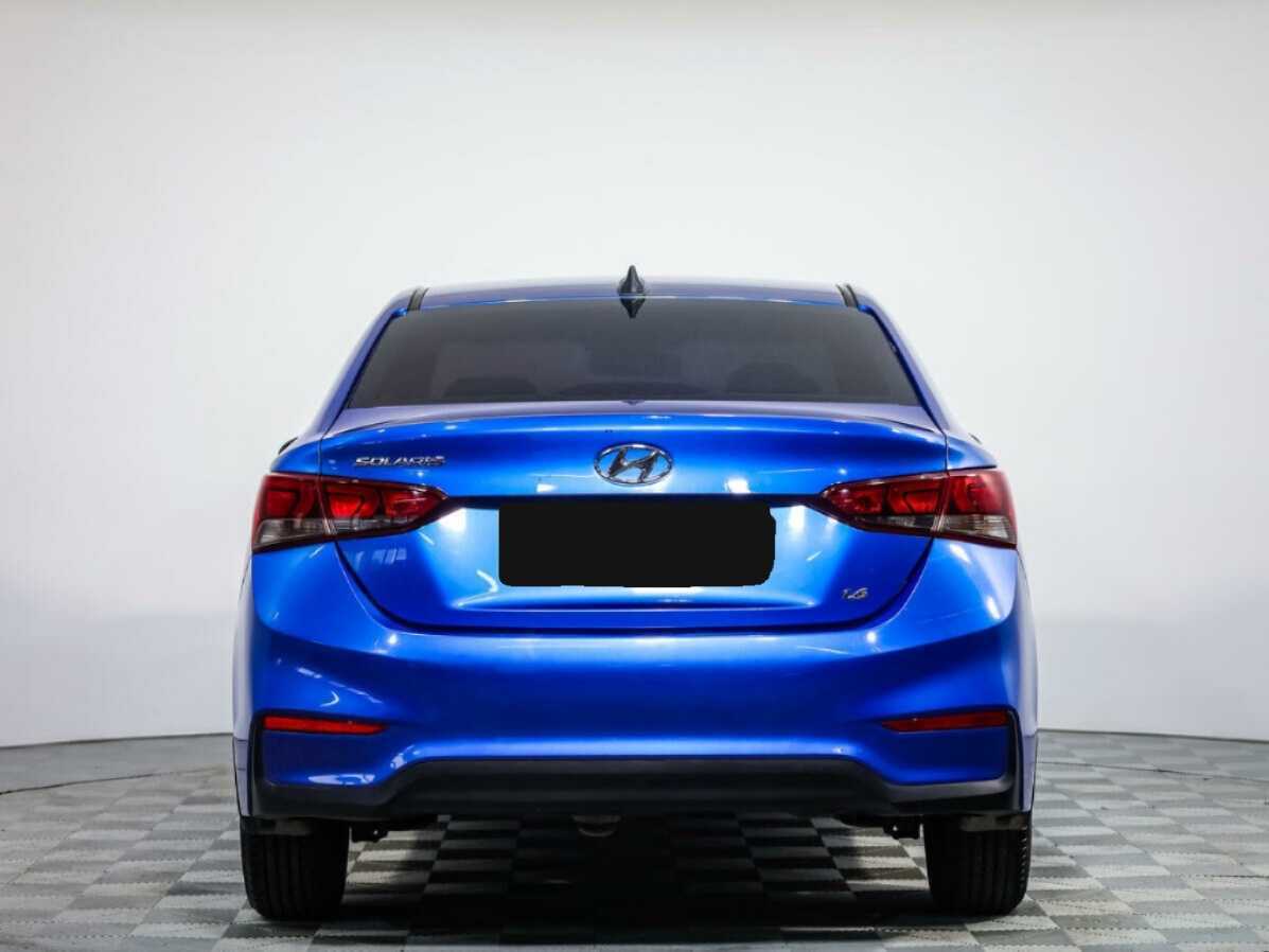 Hyundai Solaris б/у, 2018, Механическая. Фото: #4