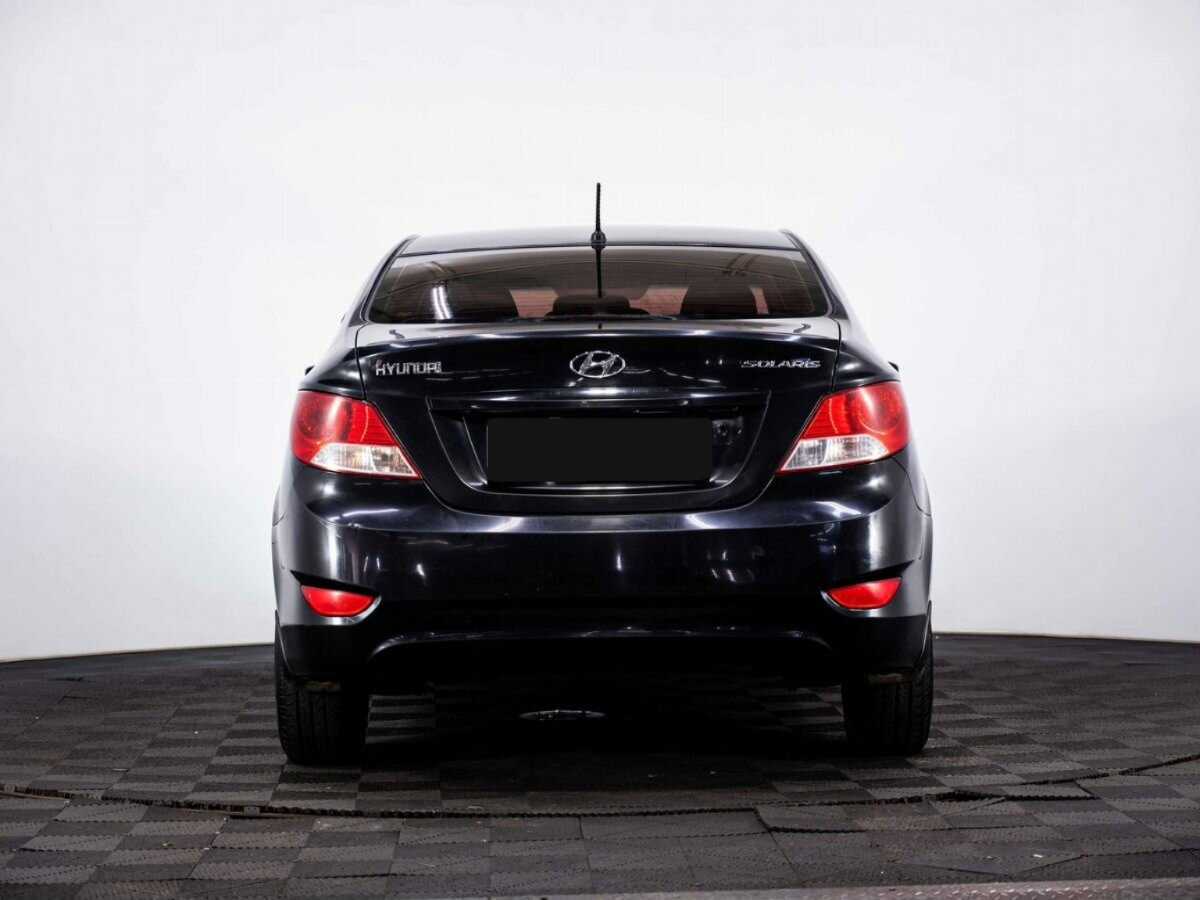 Hyundai Solaris б/у, 2013, Механическая. Фото: #4