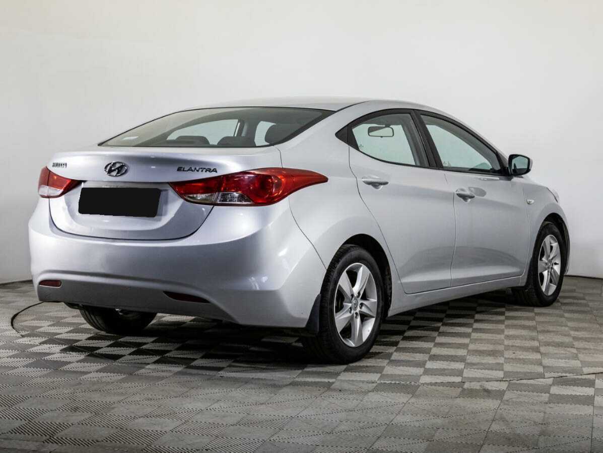 Hyundai Elantra б/у, 2013, Механическая. Фото: #4