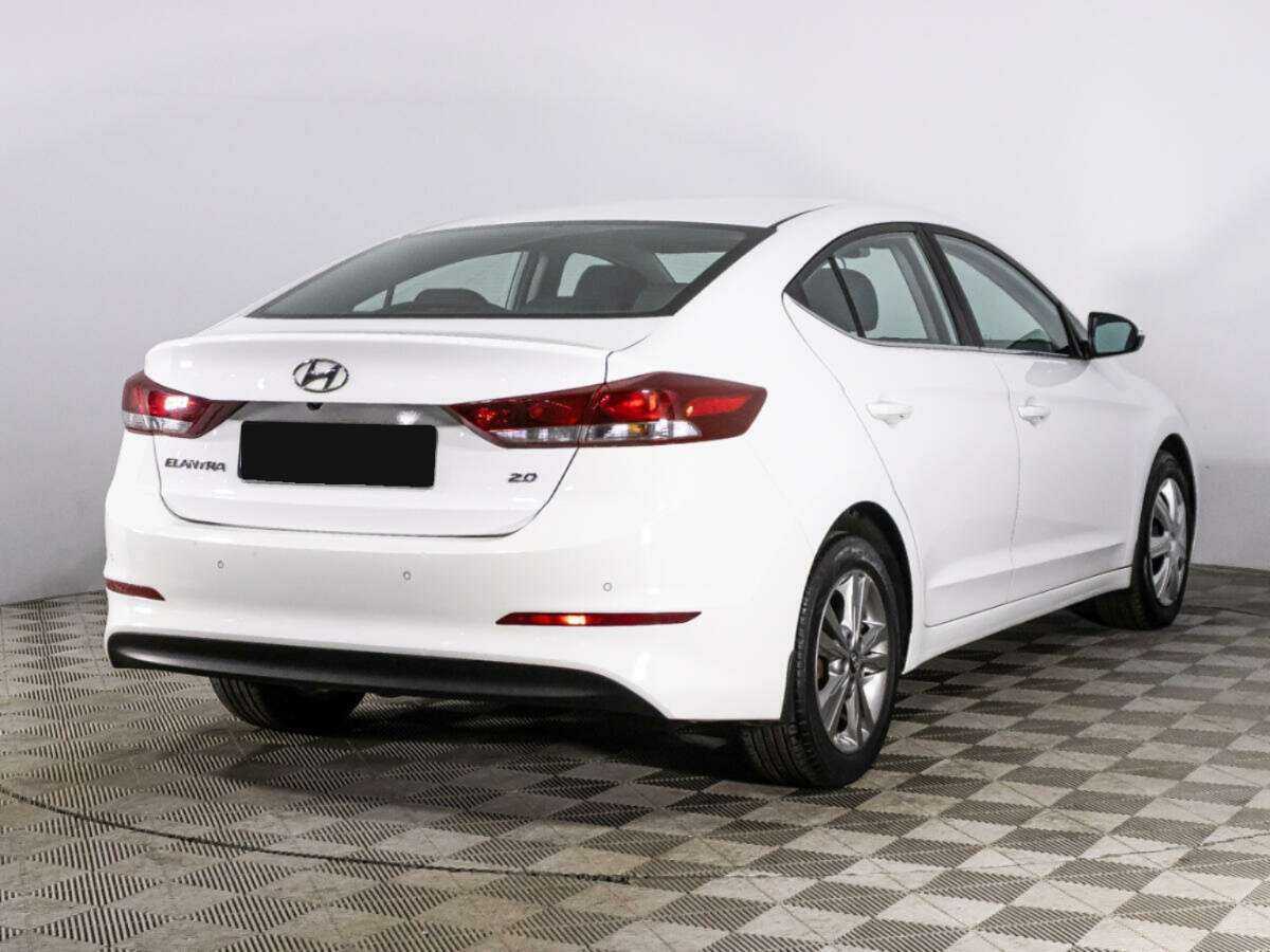 Hyundai Elantra б/у, 2016, Автоматическая. Фото: #4