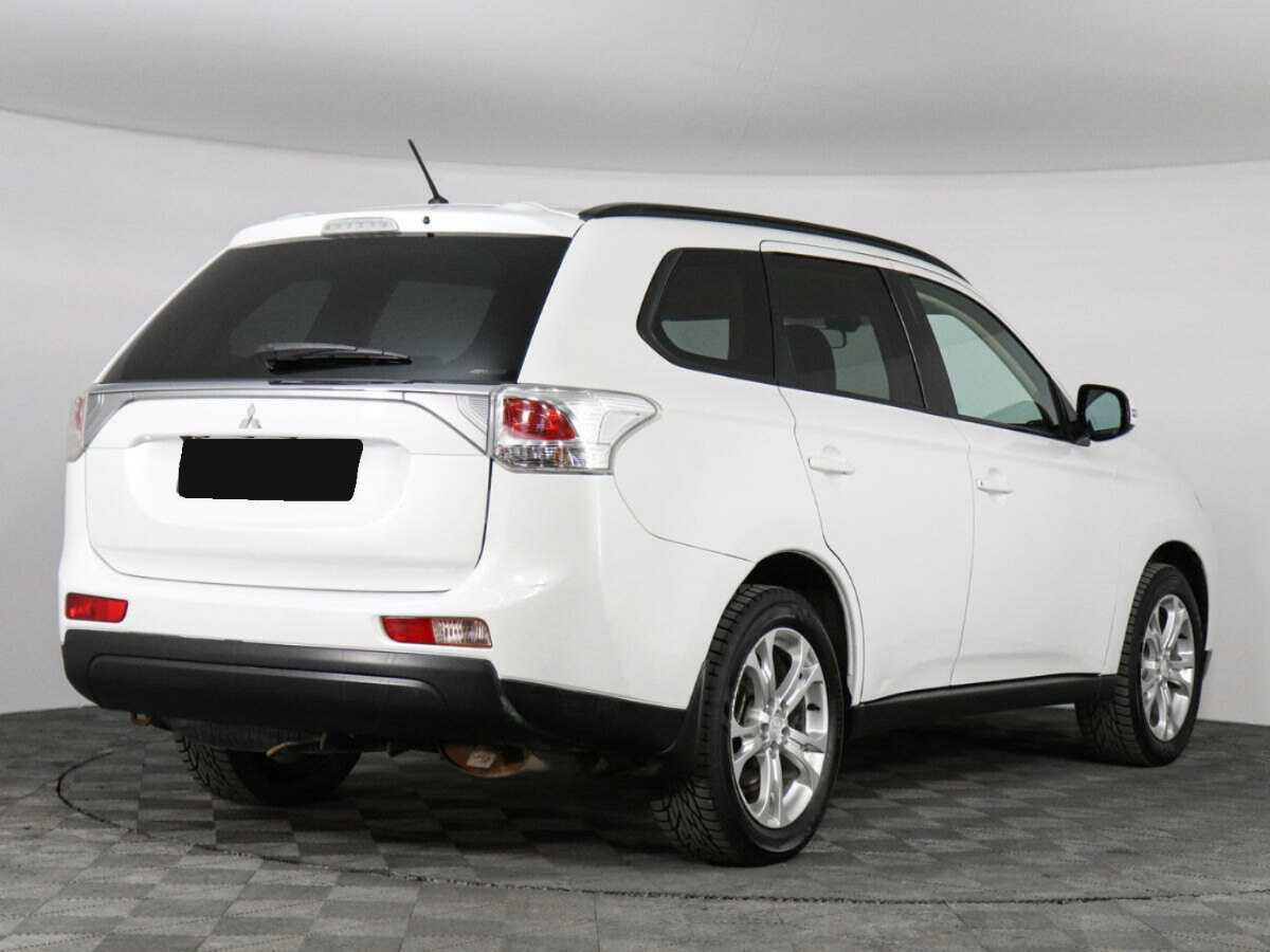 Mitsubishi Outlander б/у, 2013, Вариатор. Фото: #4