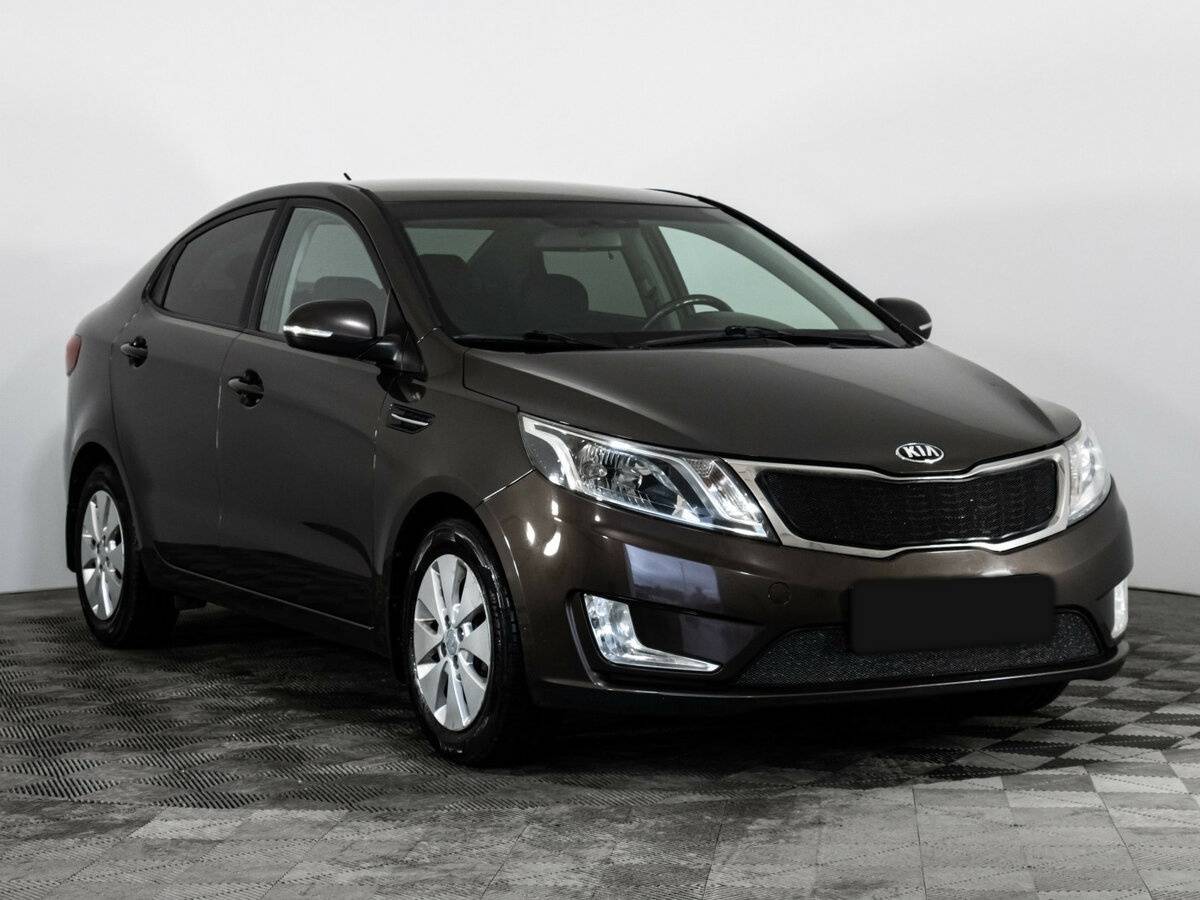Kia Rio б/у, 2014, Автоматическая. Фото: #2