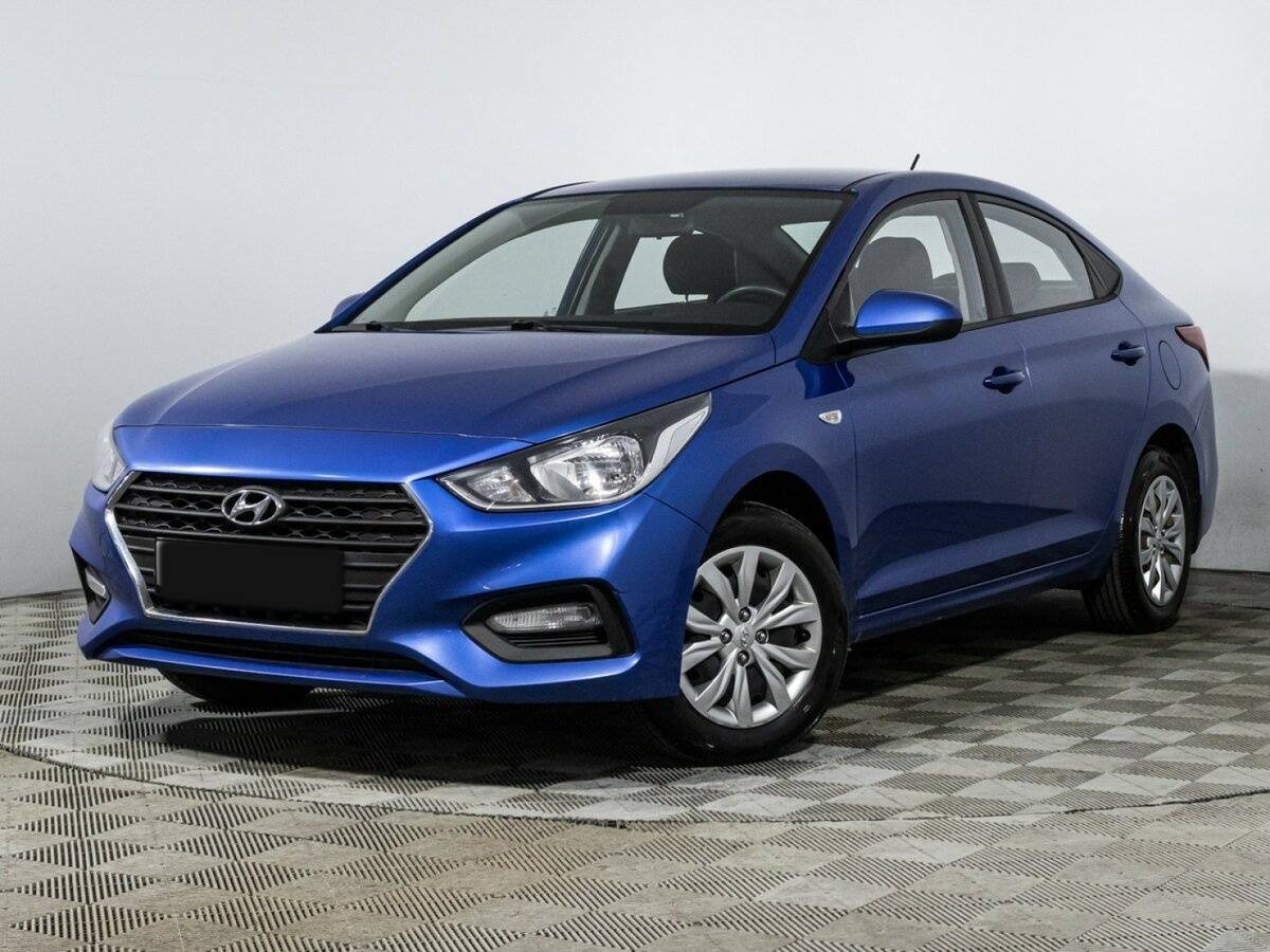 Hyundai Solaris б/у, 2019, Механическая. Посмотреть фото