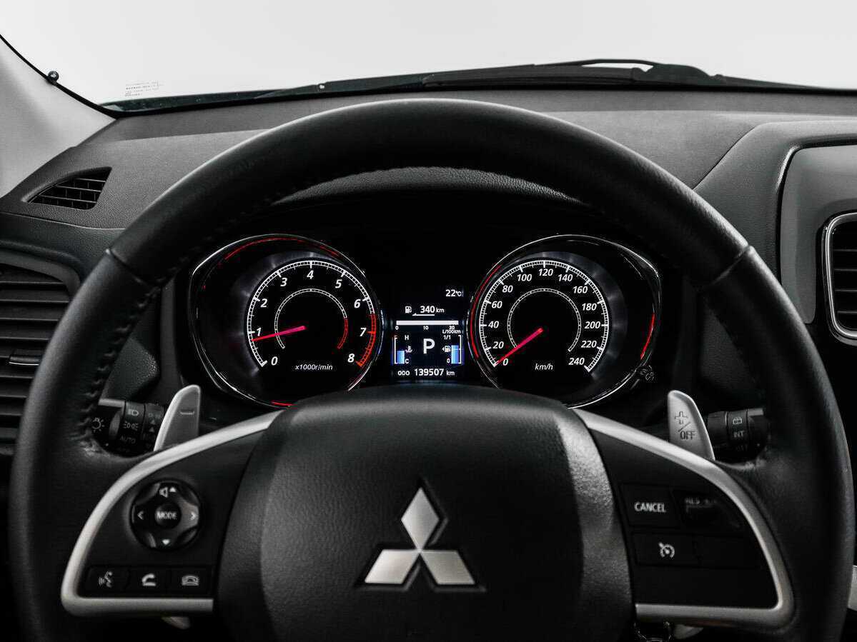 Mitsubishi ASX б/у, 2015, Вариатор. Фото: #14