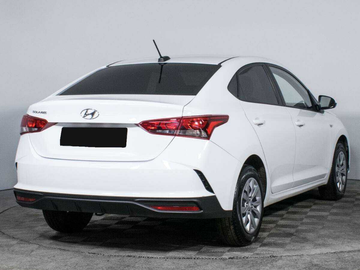 Hyundai Solaris б/у, 2021, Механическая. Фото: #4