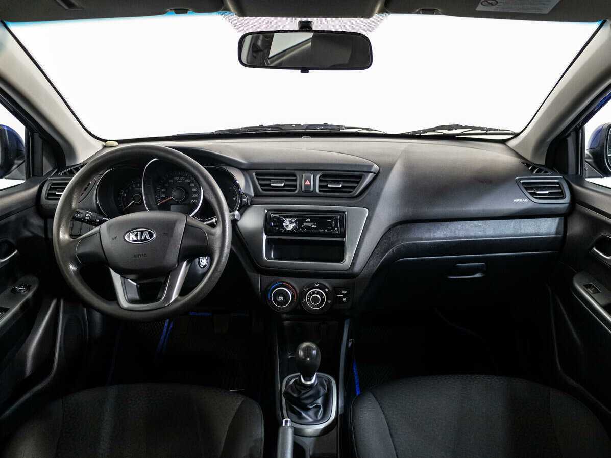 Kia Rio б/у, 2013, Механическая. Фото: #11