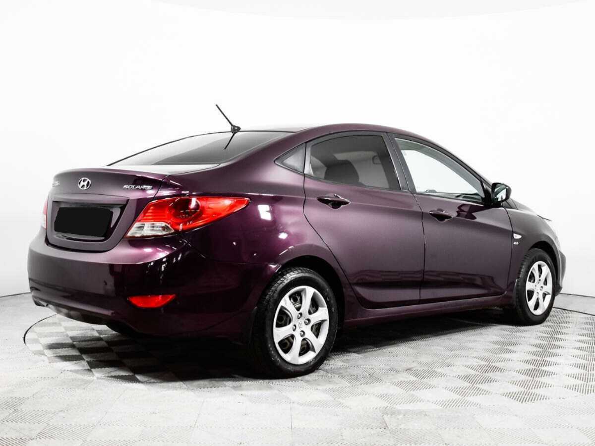 Hyundai Solaris б/у, 2013, Автоматическая. Фото: #3