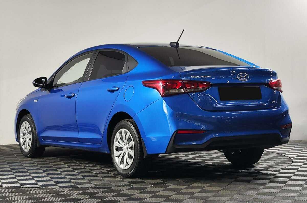 Hyundai Solaris б/у, 2018, Автоматическая. Фото: #4
