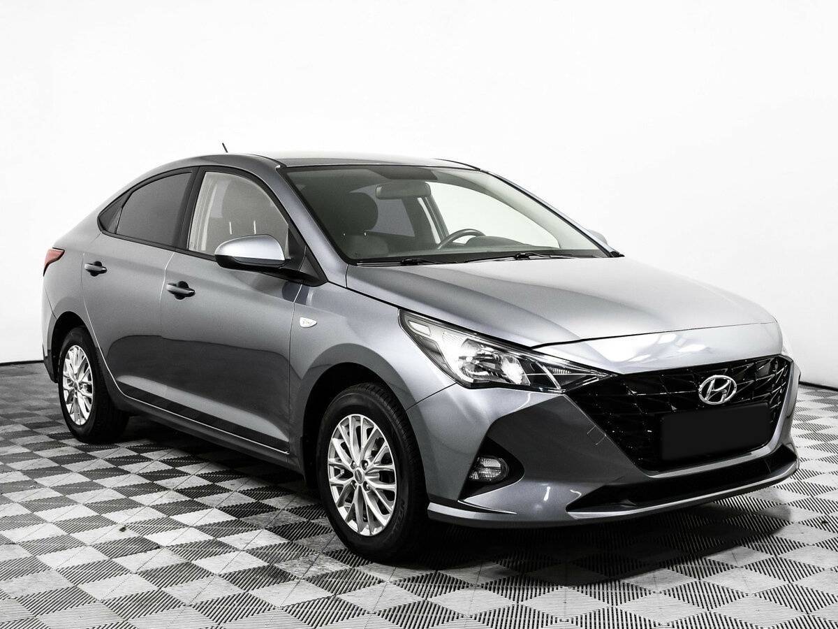 Hyundai Solaris б/у, 2021, Автоматическая. Фото: #2