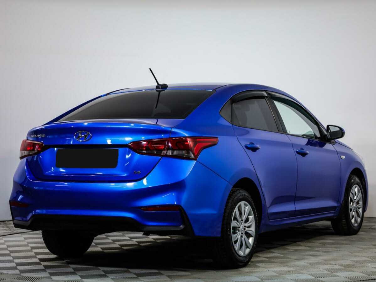 Hyundai Solaris б/у, 2019, Механическая. Фото: #3