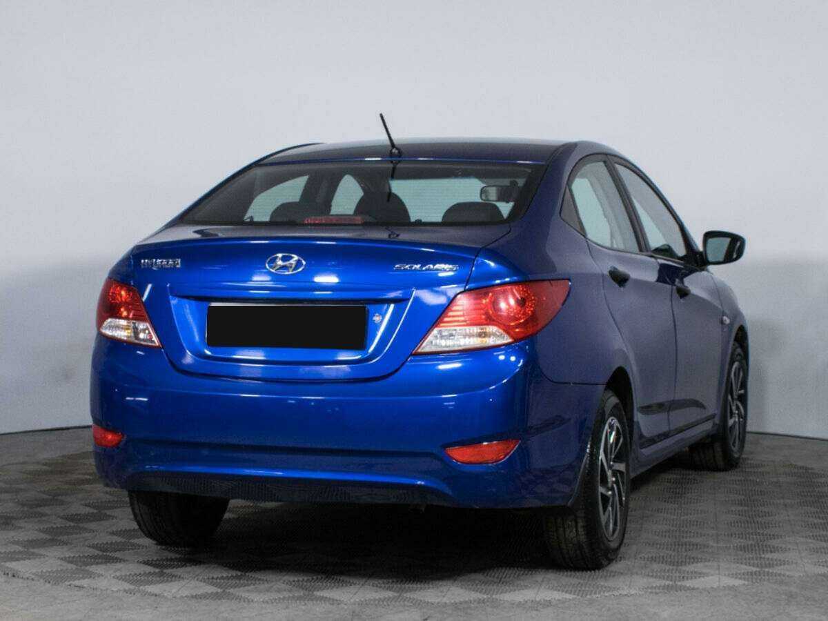 Hyundai Solaris б/у, 2012, Механическая. Фото: #4