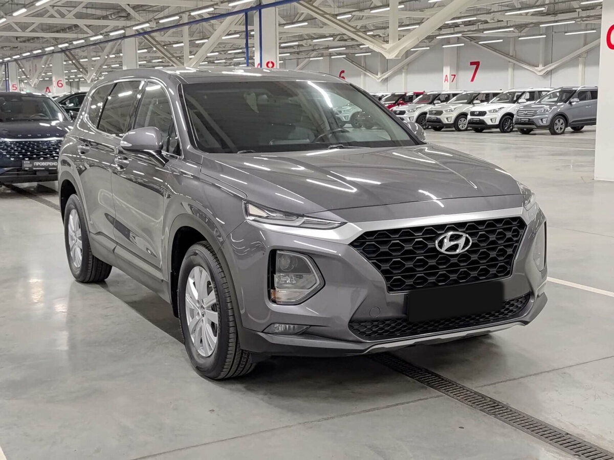 Hyundai Santa Fe б/у, 2019, Автоматическая. Фото: #2
