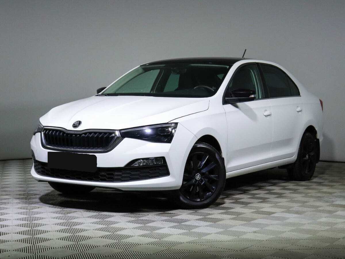 Skoda Rapid б/у, 2022, Роботизированная. Посмотреть фото