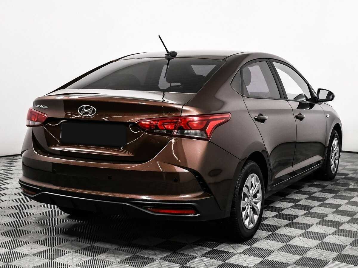 Hyundai Solaris б/у, 2021, Автоматическая. Фото: #4