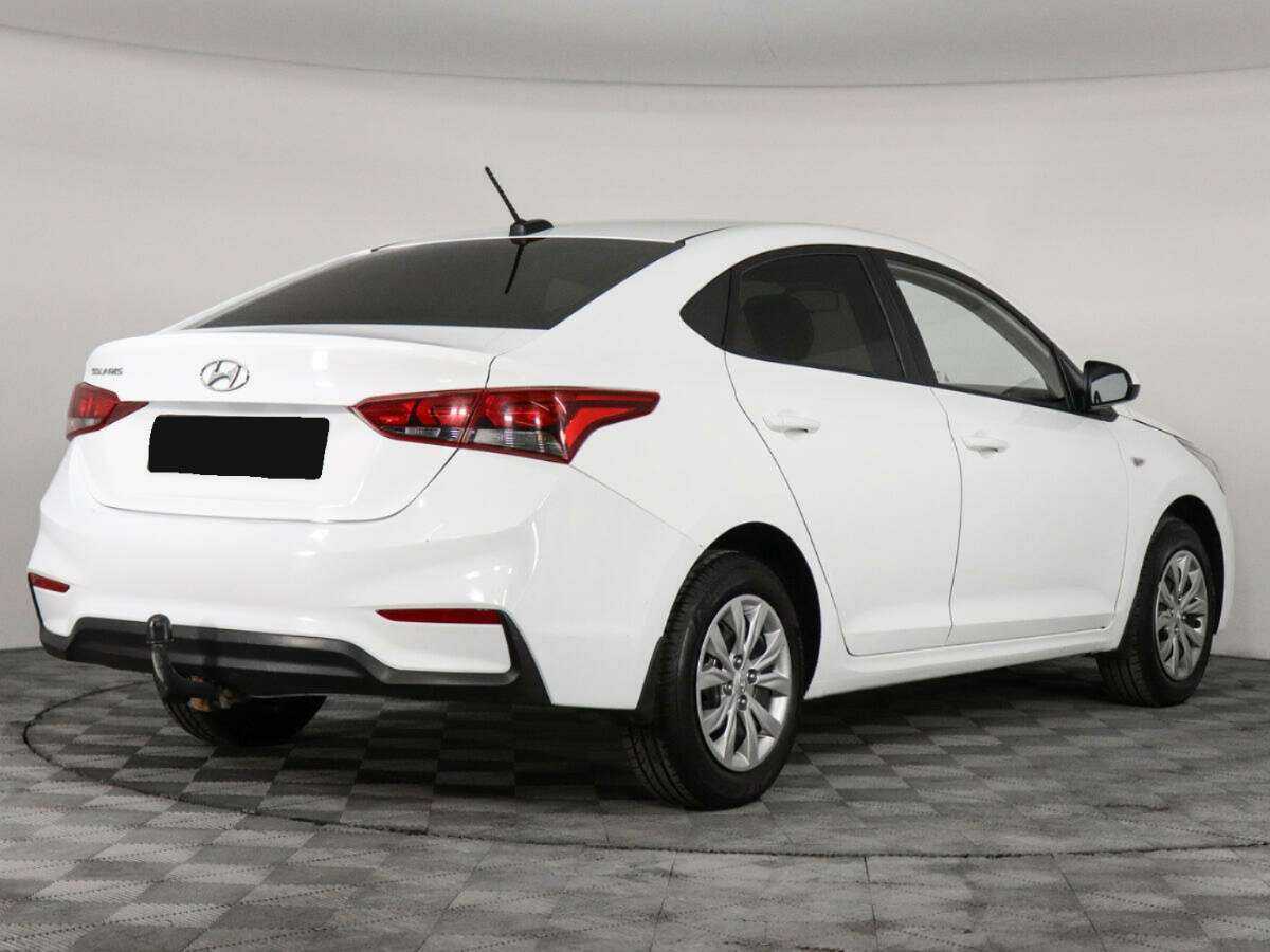 Hyundai Solaris б/у, 2018, Механическая. Фото: #4