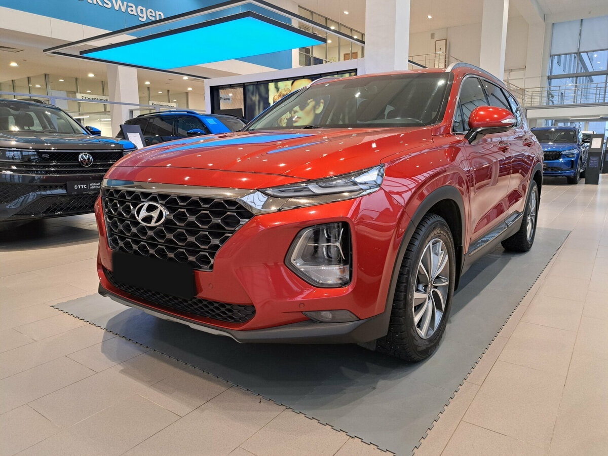 Hyundai Santa Fe б/у, 2019, Автоматическая. Фото: #0