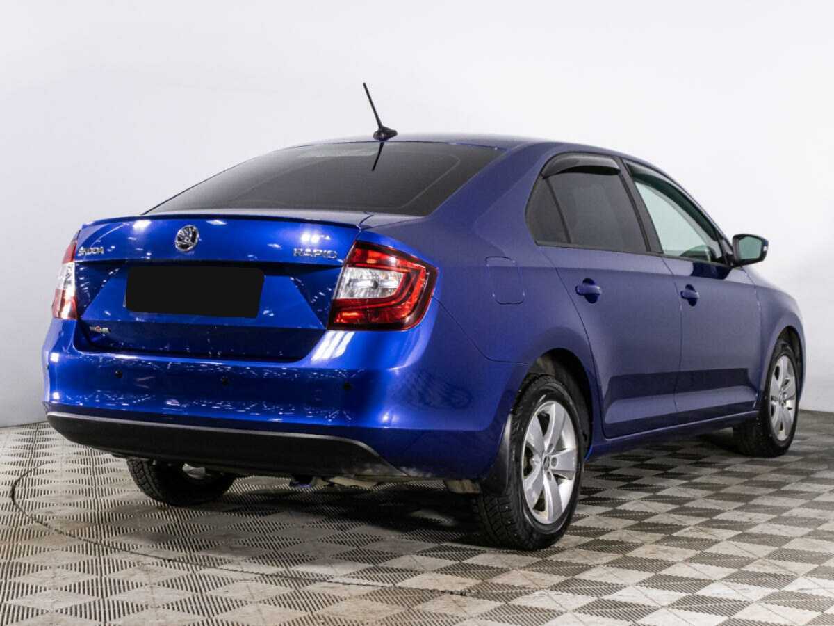 Skoda Rapid б/у, 2017, Роботизированная. Фото: #4