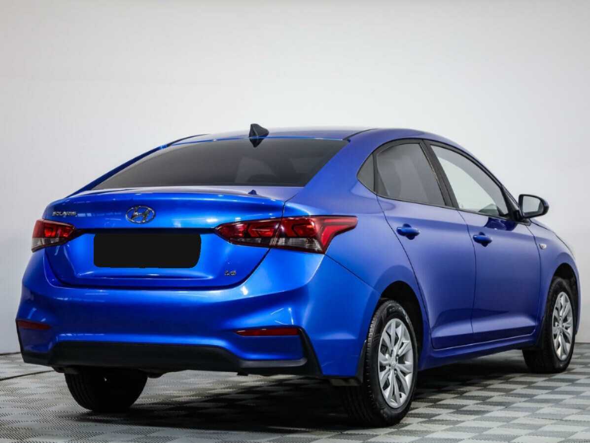 Hyundai Solaris б/у, 2018, Механическая. Фото: #3