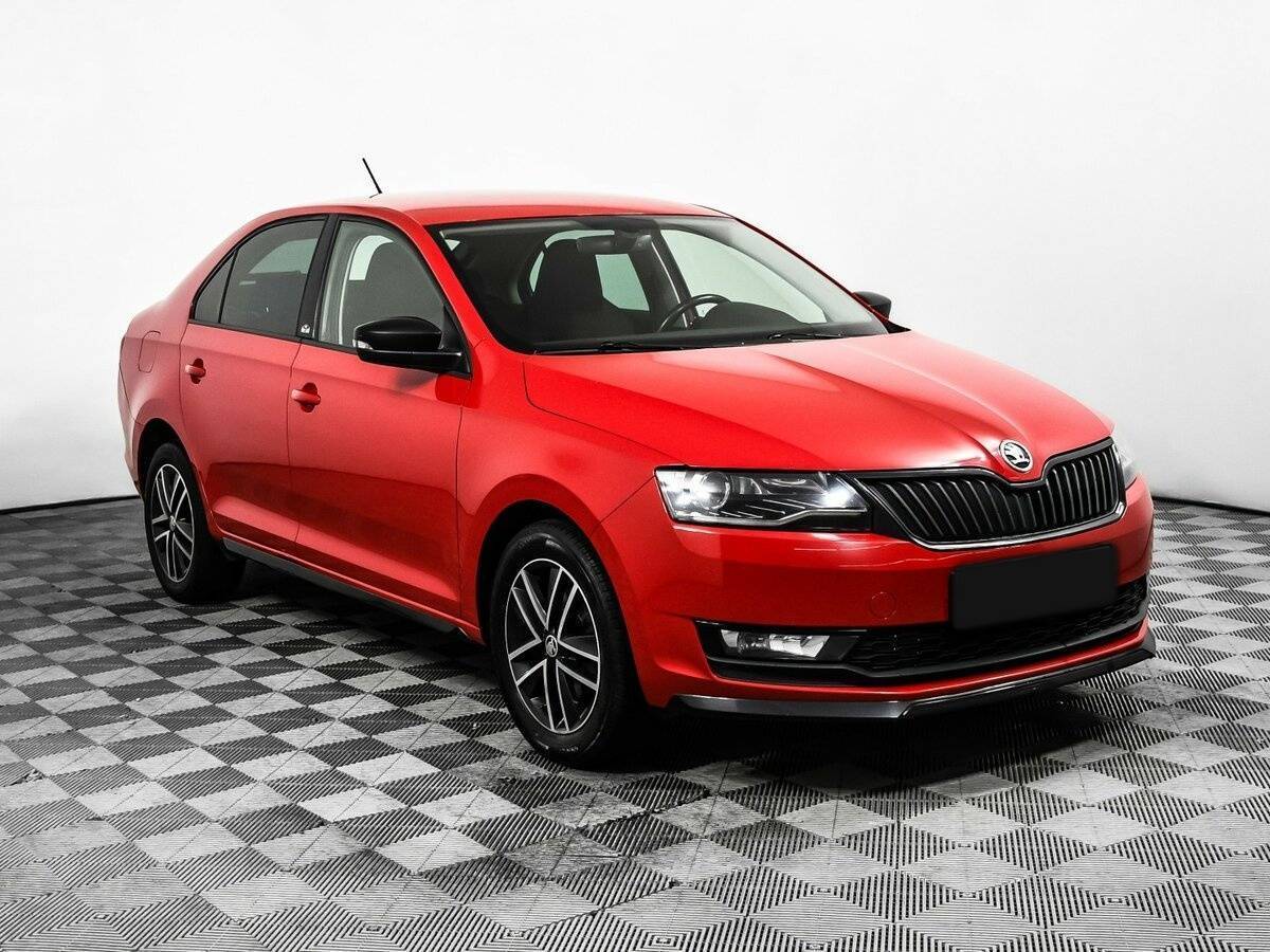 Skoda Rapid б/у, 2018, Автоматическая. Фото: #2