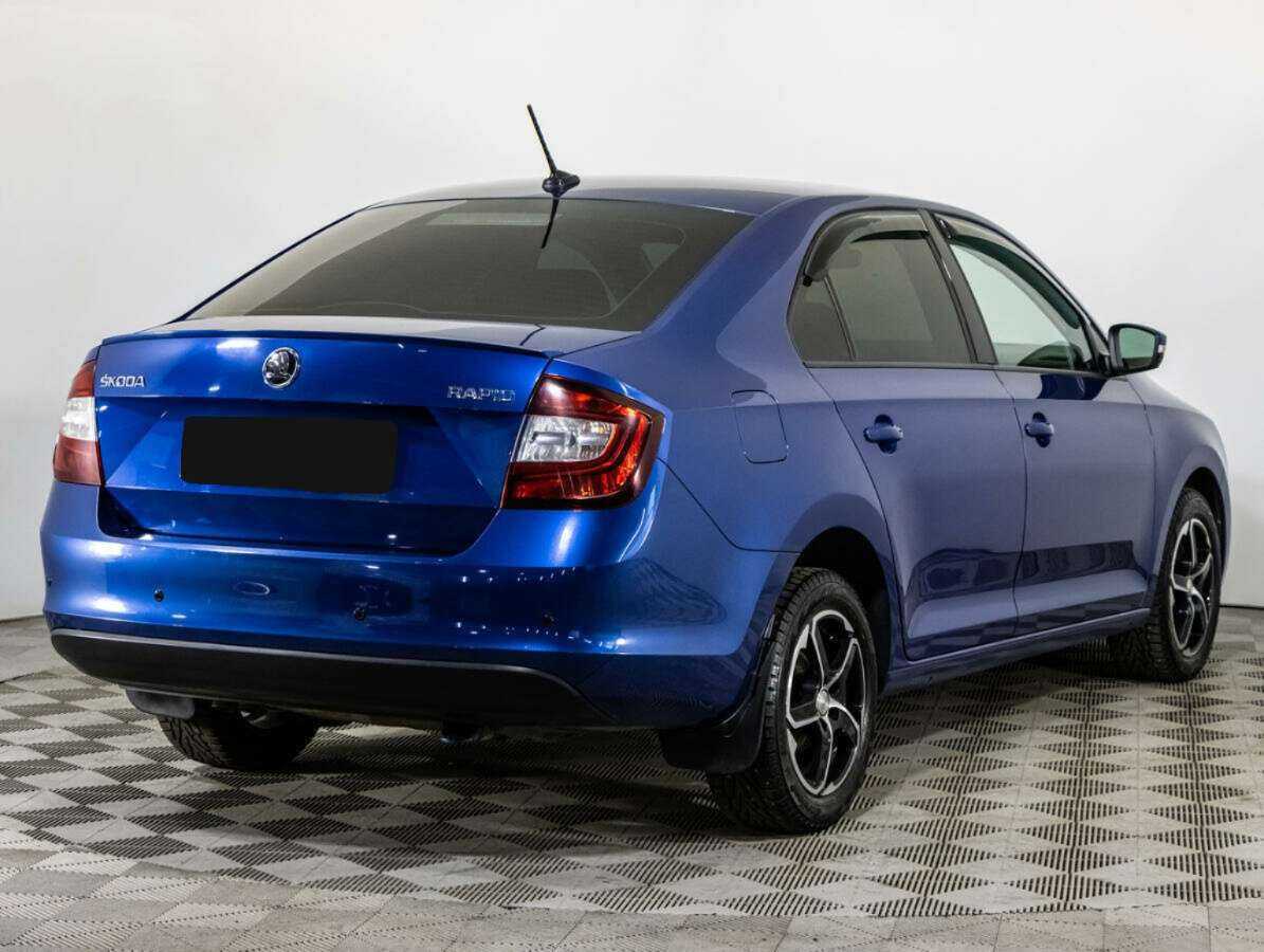 Skoda Rapid б/у, 2017, Роботизированная. Фото: #4