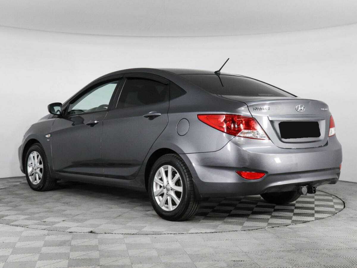 Hyundai Solaris б/у, 2013, Автоматическая. Фото: #6