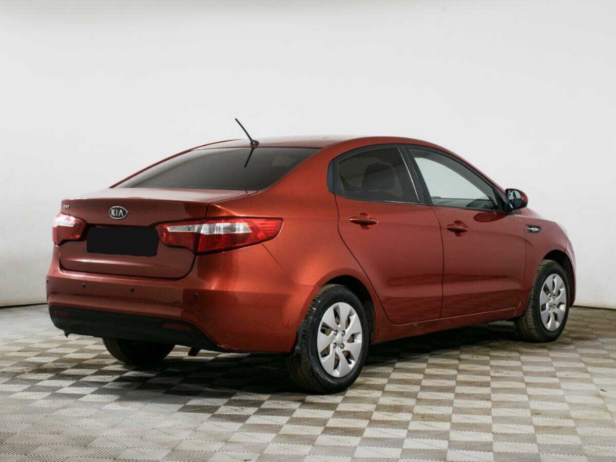 Kia Rio б/у, 2012, Автоматическая. Фото: #4