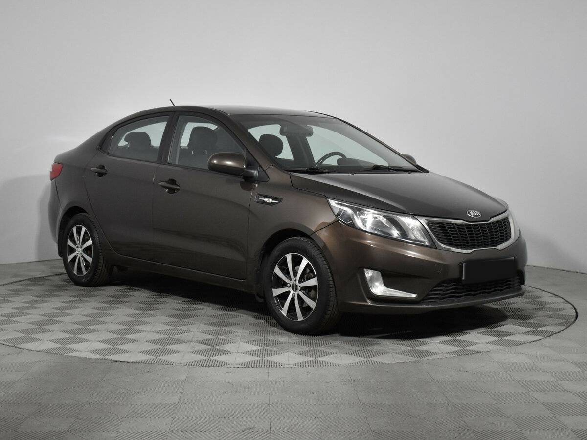 Kia Rio б/у, 2014, Автоматическая. Фото: #2