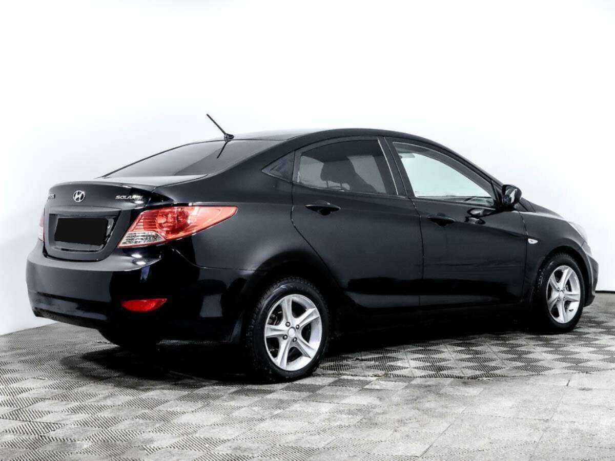 Hyundai Solaris б/у, 2012, Автоматическая. Фото: #3