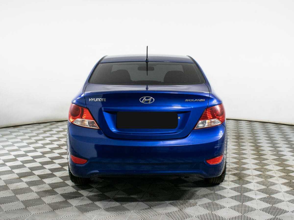 Hyundai Solaris б/у, 2012, Механическая. Фото: #5