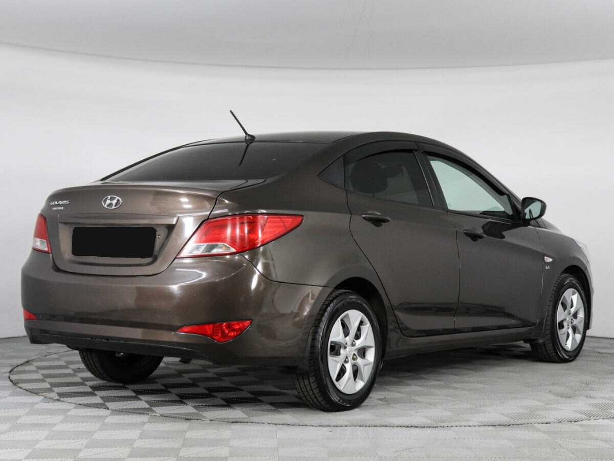 Hyundai Solaris б/у, 2016, Механическая. Фото: #4
