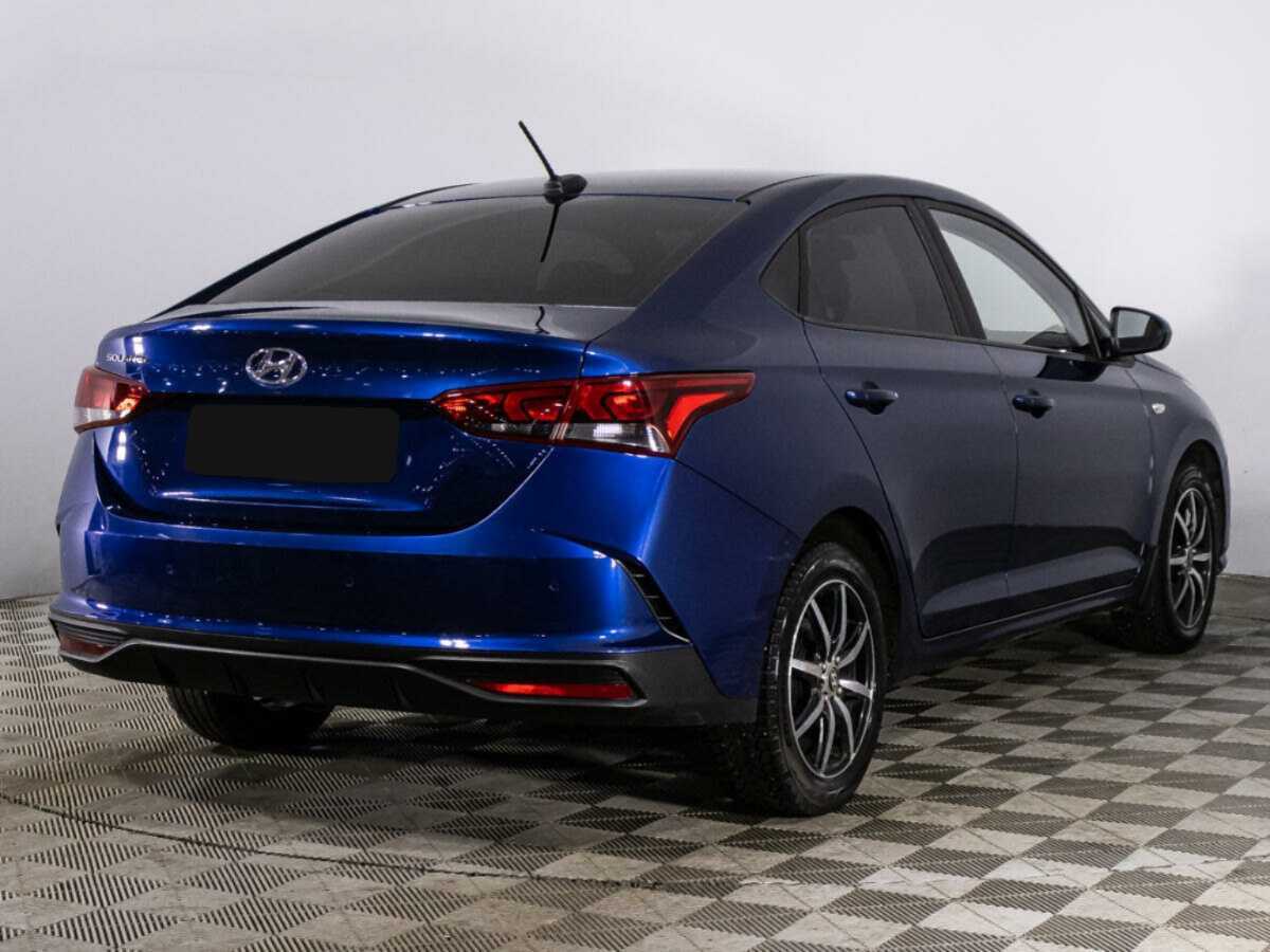 Hyundai Solaris б/у, 2021, Автоматическая. Фото: #4