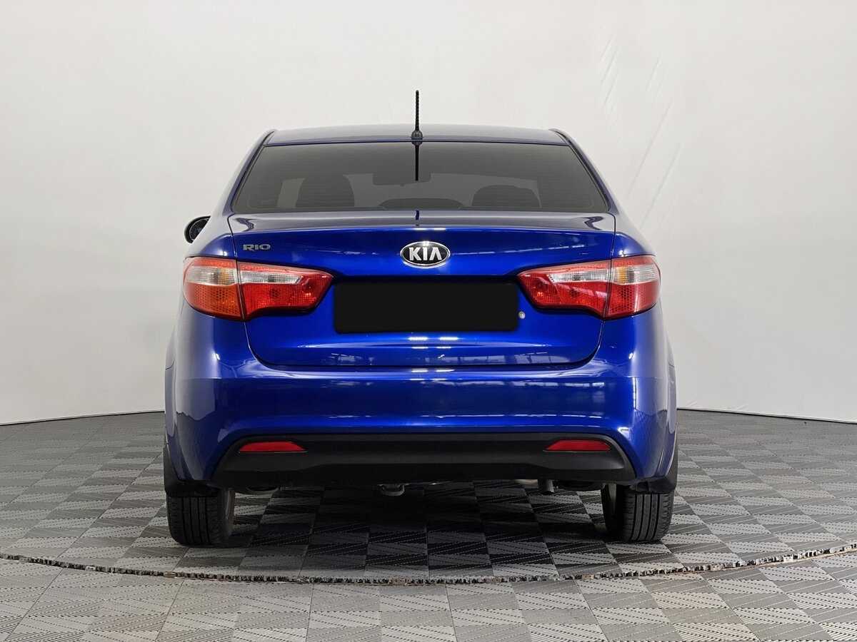 Kia Rio б/у, 2013, Механическая. Фото: #4