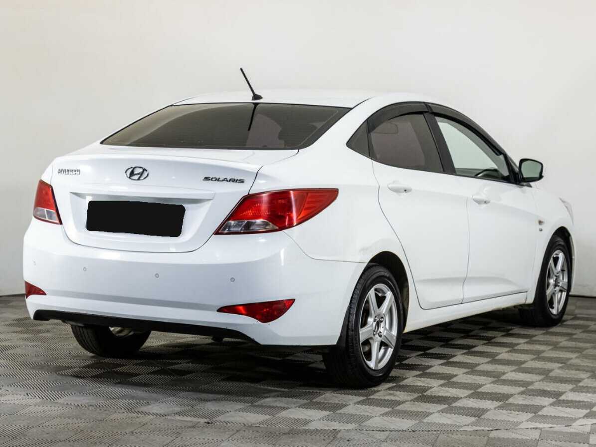 Hyundai Solaris б/у, 2015, Механическая. Фото: #4
