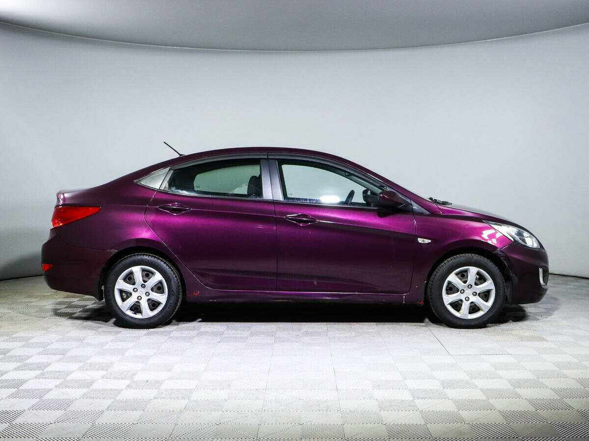 Hyundai Solaris б/у, 2012, Автоматическая. Фото: #3