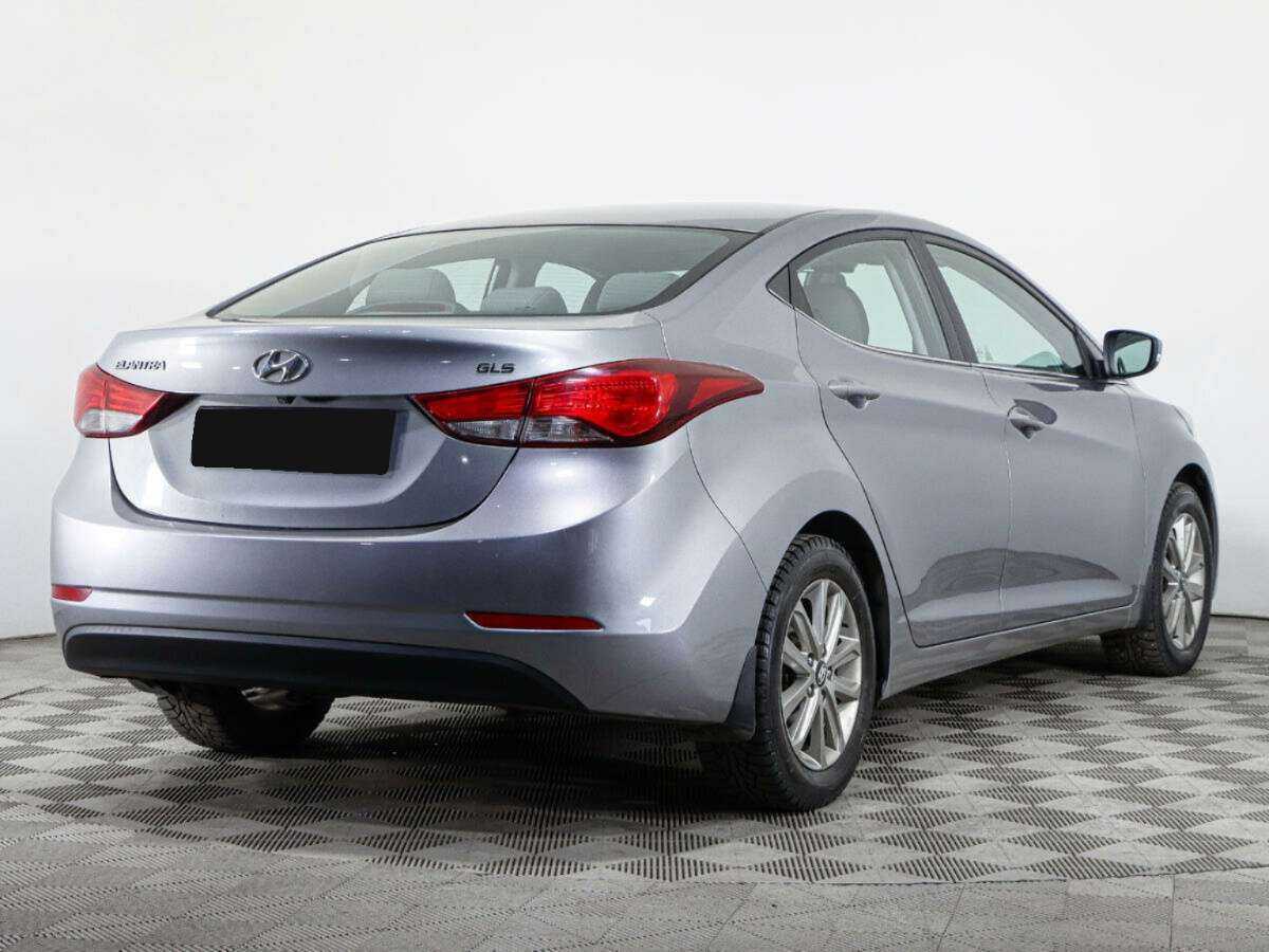 Hyundai Elantra б/у, 2014, Автоматическая. Фото: #4