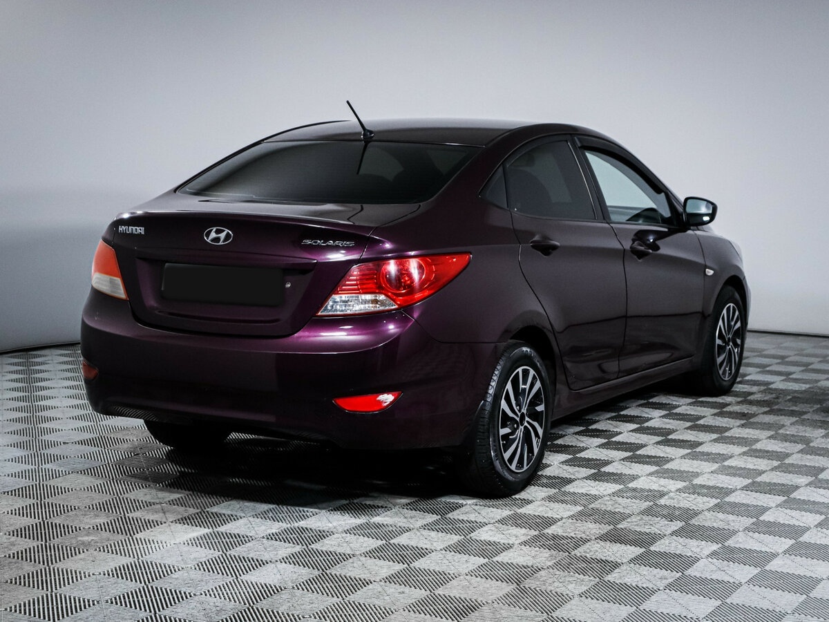 Hyundai Solaris б/у, 2013, Автоматическая. Фото: #3